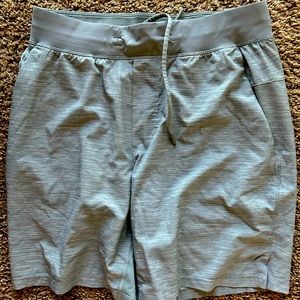 Lululemon t.h.e. Short 7” inseam, heather gray